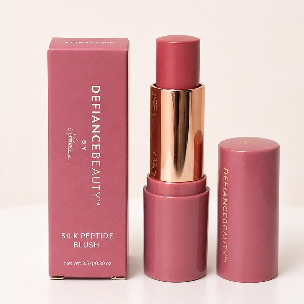 Defiance Beauty Silk Peptide Blush Stick — Dusty Rose